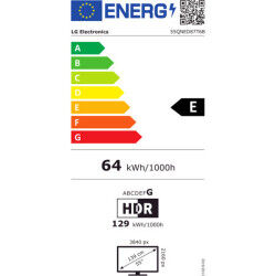 "Découvrez la TV LG 55QNED87T6B 55" 4K UHD QNED. Qualité d'image exceptionnelle, design élégant et technologie avancée pour une 