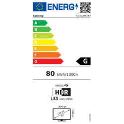 "Samsung TQ55QN86D 55" 4K UHD Neo QLED - Qualité d'image exceptionnelle"