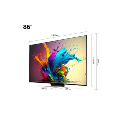 "LG 86QNED91 86" 4K UHD QNED - Haute Résolution pour un Visionnage Optimal"