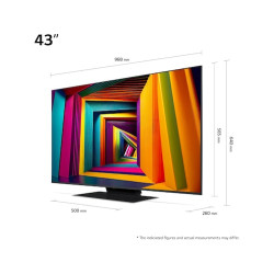 "LG 43UT91006LA.AEU 43" LED 4K UHD - Achetez le meilleur en qualité visuelle"