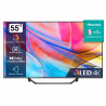 "Hisense 55A7KQ 55" 4K UHD QLED - Meilleur Prix et Livraison Gratuite"