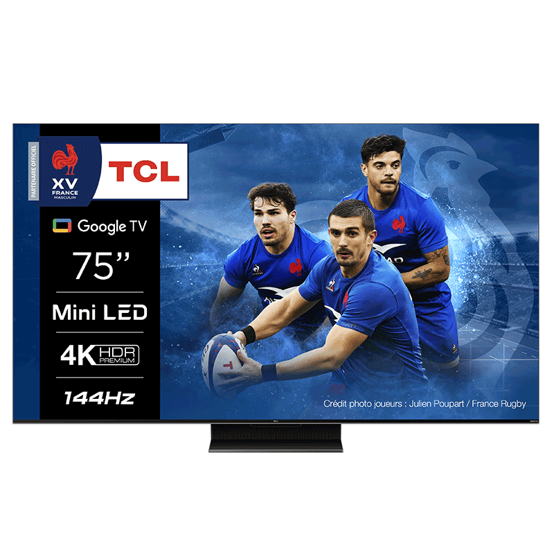 "TCL 75C805 75" 4K UHD QLED - Achetez la qualité supérieure en ligne"