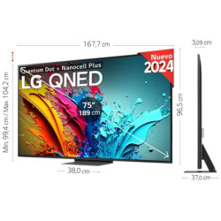 "LG 75QNED87T6B 75" 4K UHD QNED | Achetez maintenant en ligne"