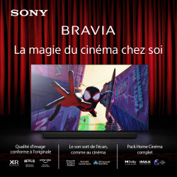 "Sony Bravia K55XR80PAEP 55" OLED 4K UHD - Qualité d'image supérieure"