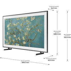 "Samsung The Frame TQ85LS03BGUXXC 85" 4K UHD QLED - Achat en ligne"