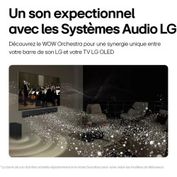 "LG OLED65G45LW.AEU 65" 4K UHD OLED Evo - Qualité d'image exceptionnelle"