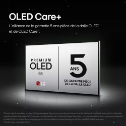 "LG OLED65G45LW.AEU 65" 4K UHD OLED Evo - Qualité d'image exceptionnelle"