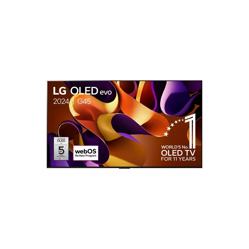 "LG OLED65G45LW.AEU 65" 4K UHD OLED Evo - Qualité d'image exceptionnelle"