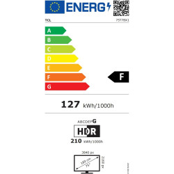 "TCL 75T7B 75" 4K UHD QLED - Achetez notre TV Ultra HD en ligne"