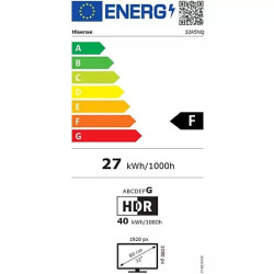 "Hisense 32A5NQ 32" Full HD QLED - Qualité supérieure, Prix imbattable"