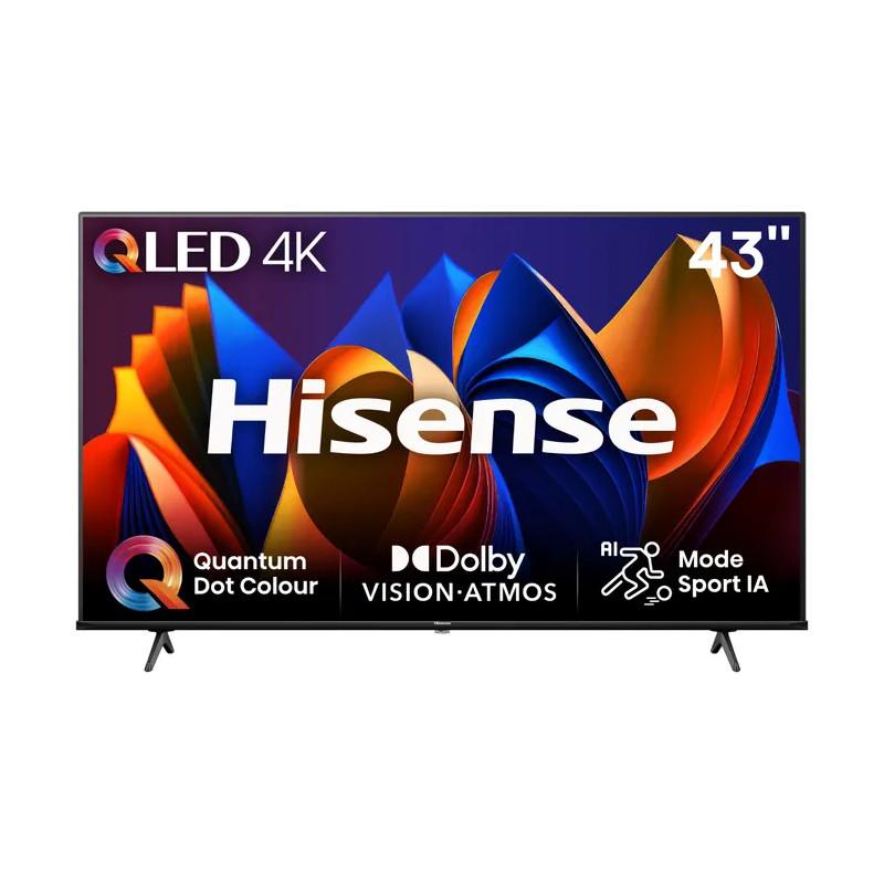 "Hisense 43E77NQ 43" 4K UHD QLED - Qualité d'image exceptionnelle | Achat en ligne"