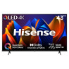 "Hisense 43E77NQ 43" 4K UHD QLED - Qualité d'image exceptionnelle | Achat en ligne"