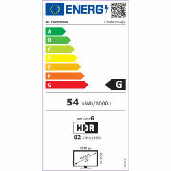 "LG 43NANO766QA 43" NanoCell 4K UHD - Qualité d'image supérieure"