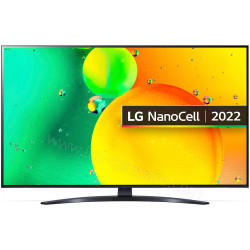 "LG 43NANO766QA 43" NanoCell 4K UHD - Qualité d'image supérieure"