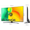 "LG 43NANO766QA 43" NanoCell 4K UHD - Qualité d'image supérieure"