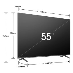 "Hisense 55E7NQ 55" 4K UHD QLED - Qualité d'image exceptionnelle | Achat TV"