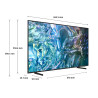 Samsung HD55Q60DAU 55 TV QLED 4K UHD - Couleur et clarté brillantes