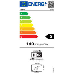 Cecotec V3+ série VQU30075+ : Une expérience de visionnage sans pareille