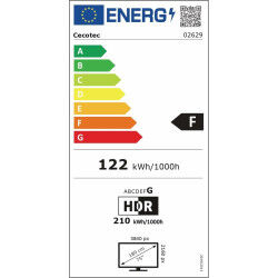 75 Téléviseur Cecotec V2 Série VQU20075 4K UHD QLED - Expérience de Visionnage Ultime