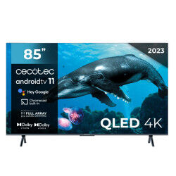 Cecotec V3+ VQU30085+ 85 TV QLED Intelligent - Image Éblouissante, Fonctionnalités Avancées