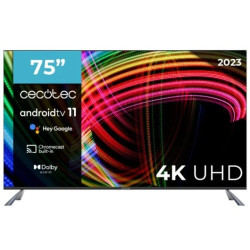 75\ Téléviseur LED UltraHD HDR10 Cecotec A3 Android