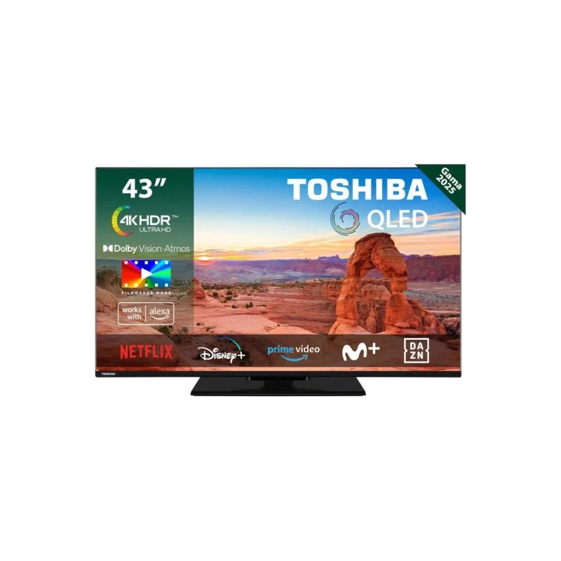 43 Téléviseur QLED 4K UHD Intelligent Toshiba - Expérience Cinématographique à Domicile