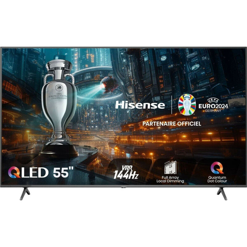 "Hisense 55E7NQ 55" 4K UHD QLED Pro | Achat TV Ultra HD en ligne"